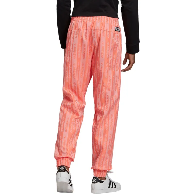 Adidas Originals Casual Pants Men's Orange Pink-2