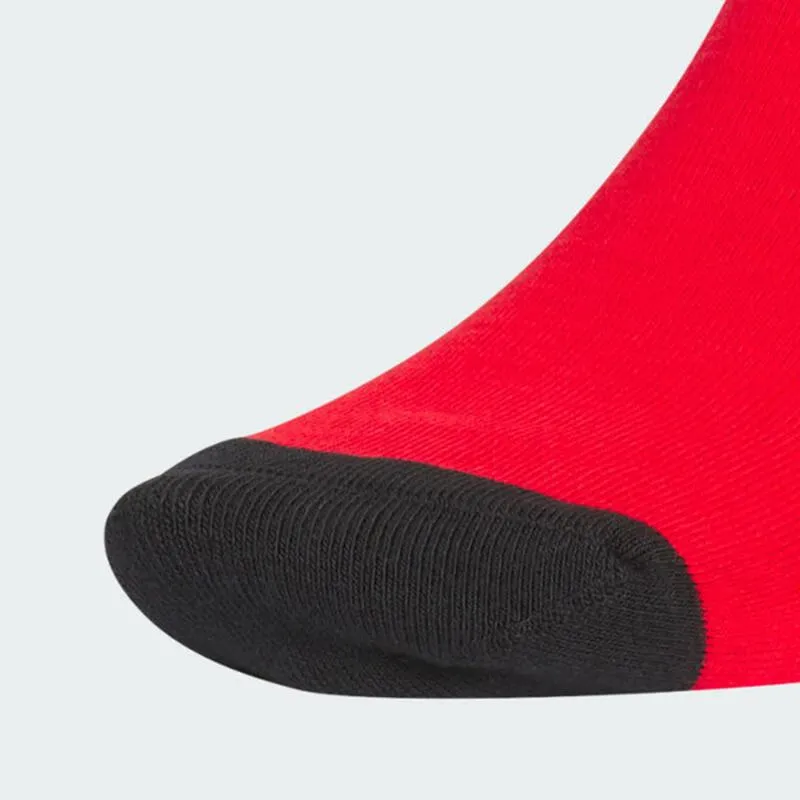 Adidas Mid Calf Socks Unisex 1 Pack Light Scarlet-3