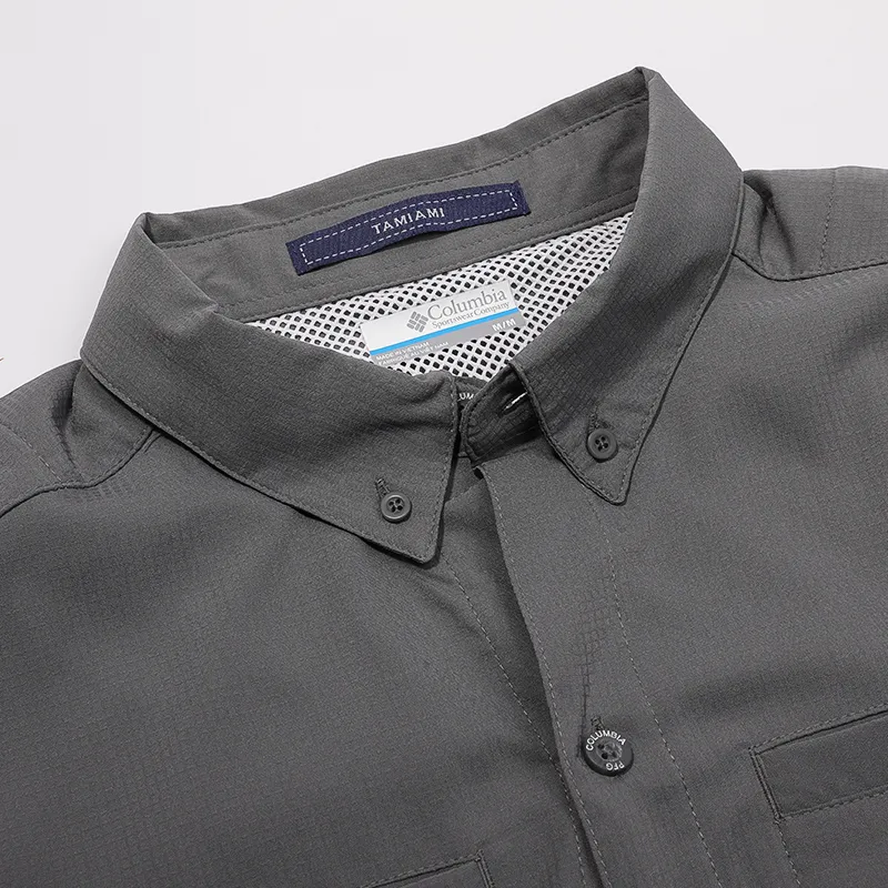 Columbia PFG Shirts Unisex Gray/023-4
