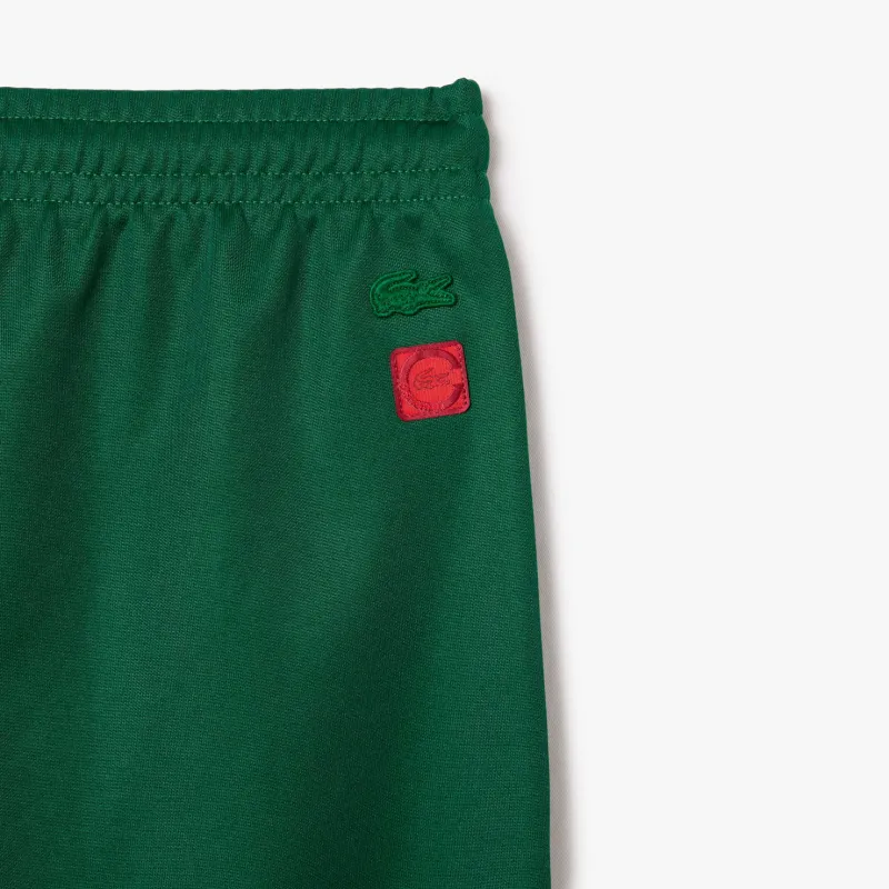 LACOSTE x CLOT Casual Pants Unisex Green-4