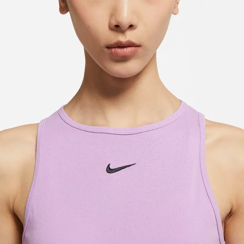 Nike Sportswear Essentials Series Tank Tops Women's Purple-3