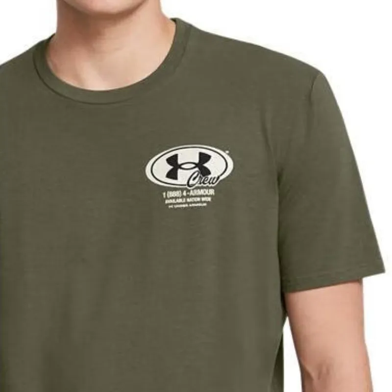 Under Armour x Grounds T Shirt Men's Deep Green-4