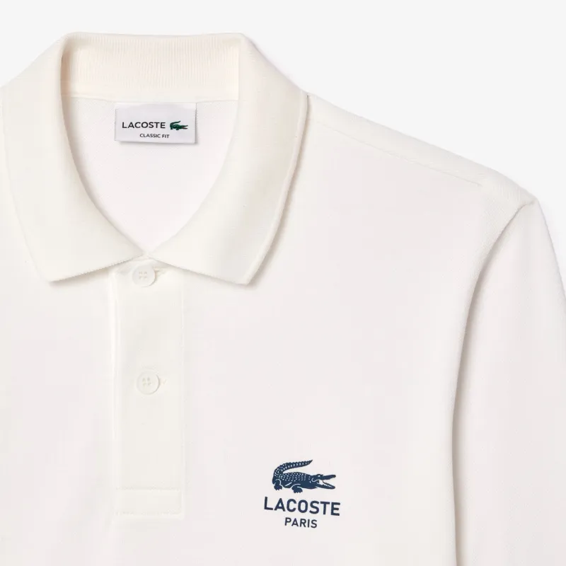 LACOSTE Polo Shirts Men White-1