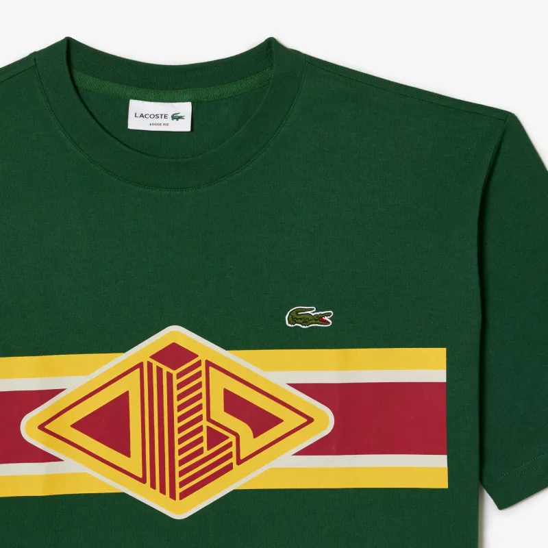 LACOSTE Logo-print Crew-neck T-shirt-4