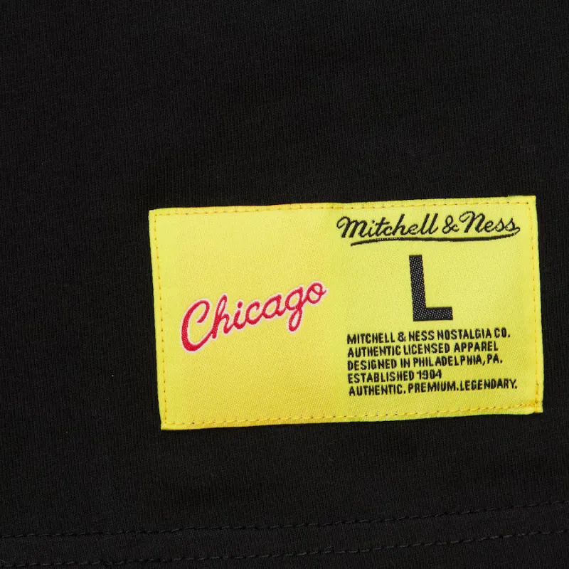 Mitchell & Ness x NBA Chicago Bulls T Shirt Men's Black-4