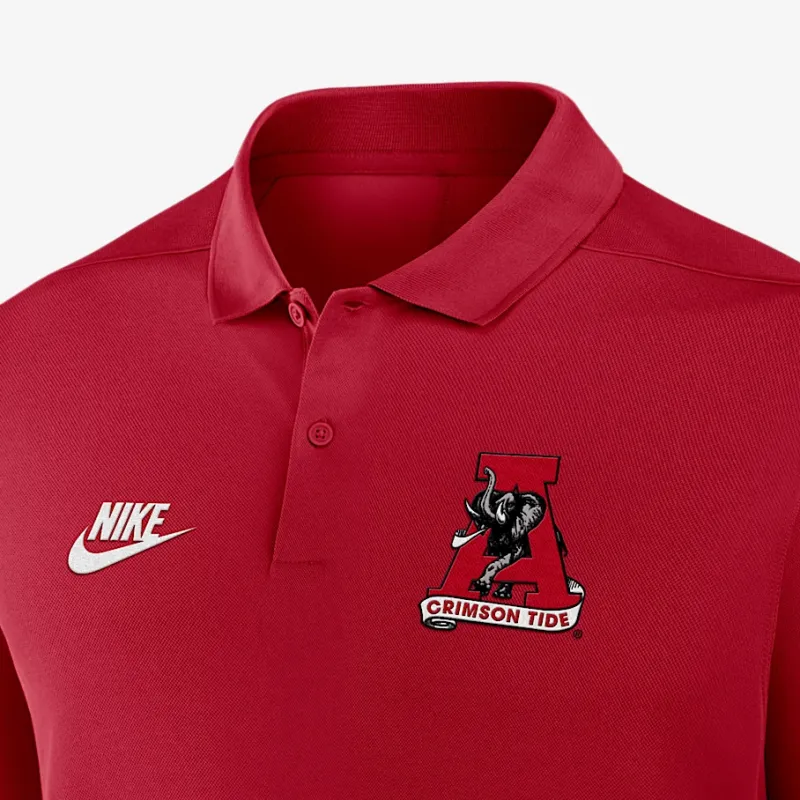 Nike Alabama Tide Primetime Victory Legacy Vault Logo Men's Nike Dri FIT College Polo-2