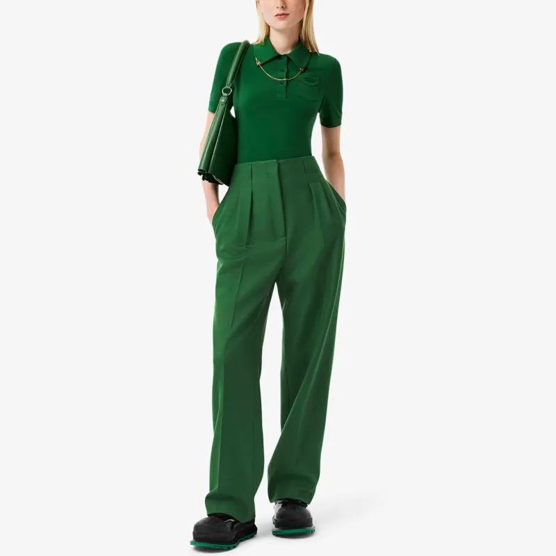 LACOSTE High waisted Trousers-2