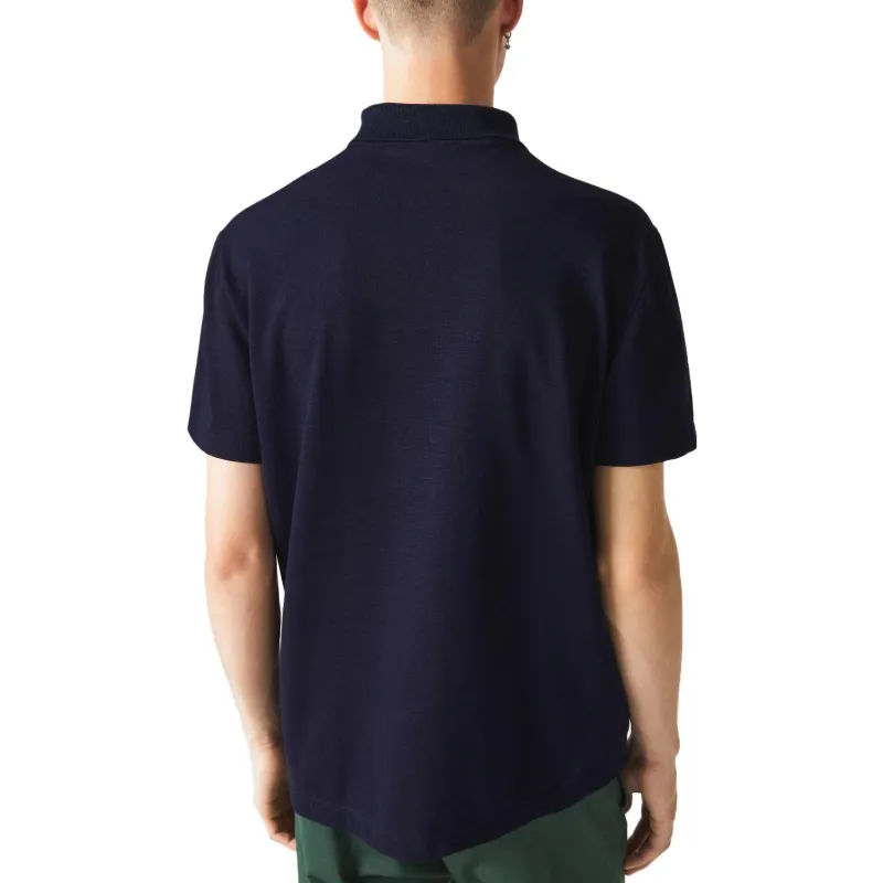 LACOSTE SS23 Polo Shirt Men's Navy Blue-1