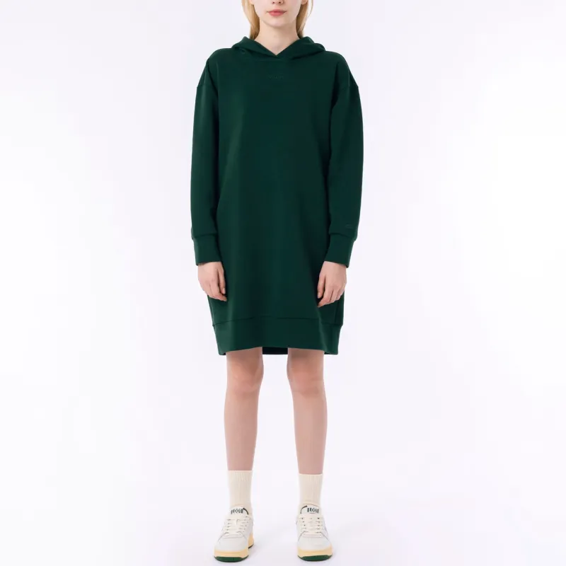 LACOSTE Long Sleeved Dresses Women's Green-2