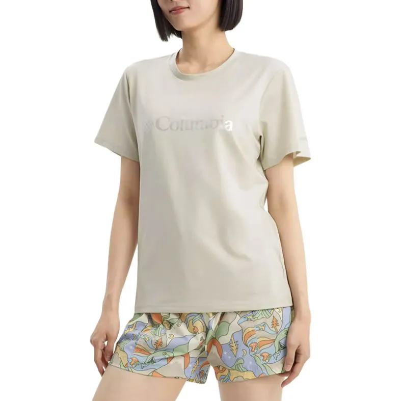Columbia T Shirts Unisex Khaki-2
