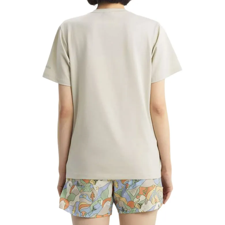 Columbia T Shirts Unisex Khaki-3