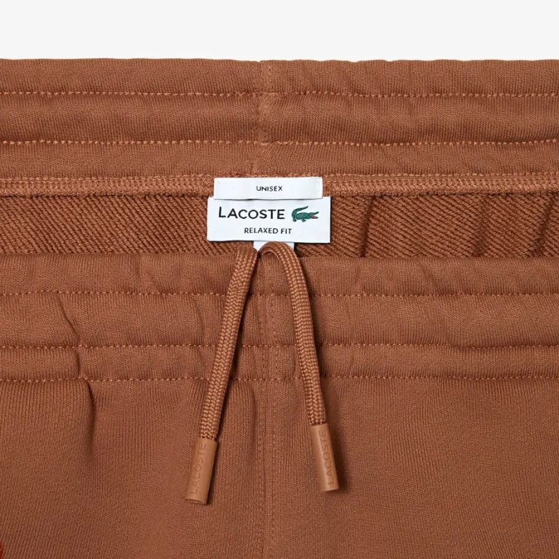 LACOSTE Knitted Sports Pants Men's Light Brown-2