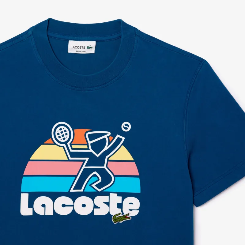 LACOSTE T Shirt Men's Dark Blue-2
