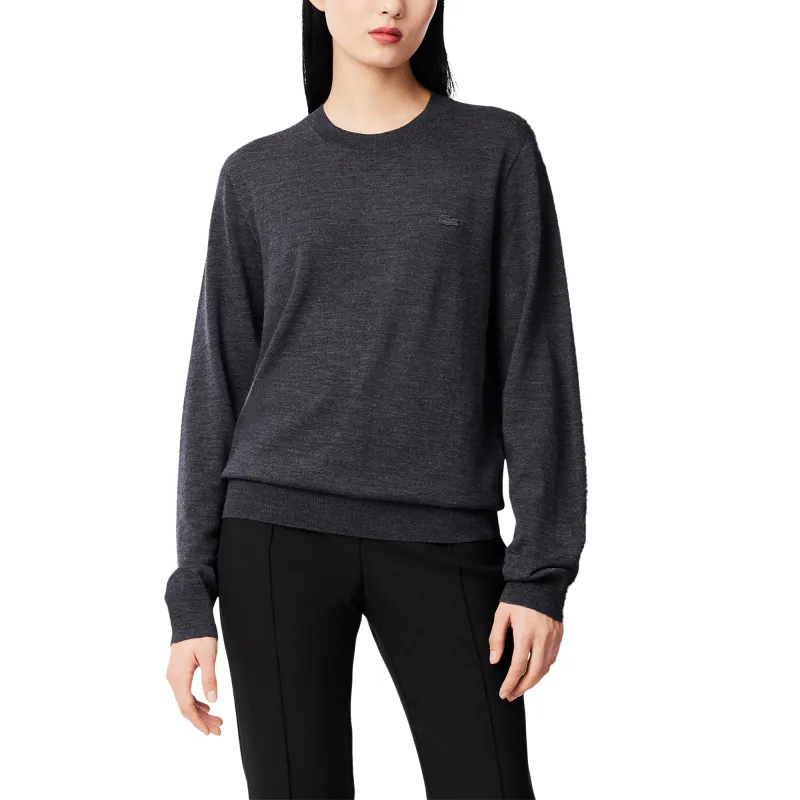 LACOSTE Sweater Unisex Dark Gray-1