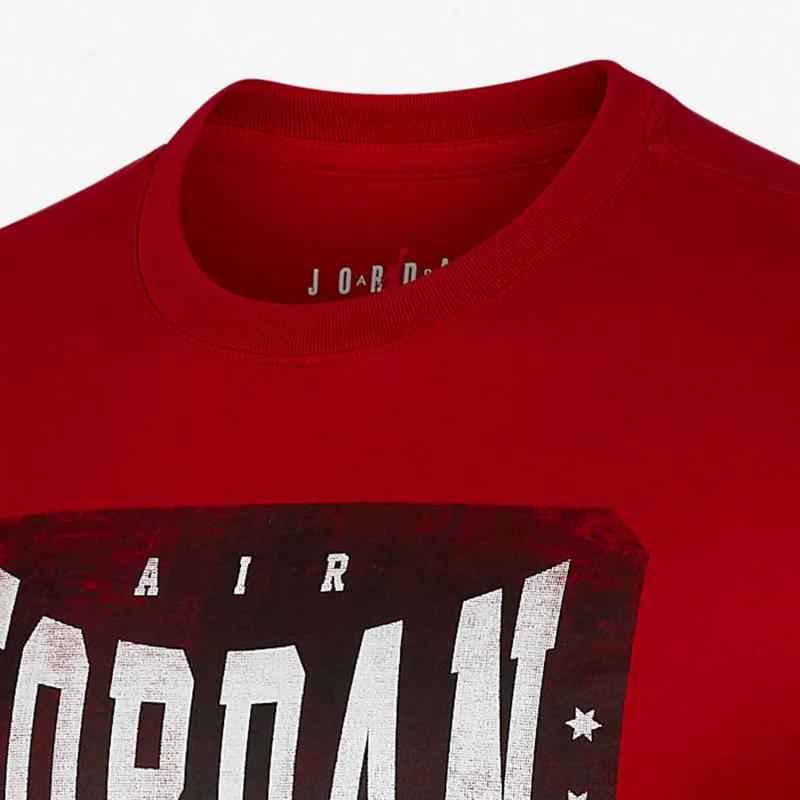 Jordan T Shirts Men Red-2