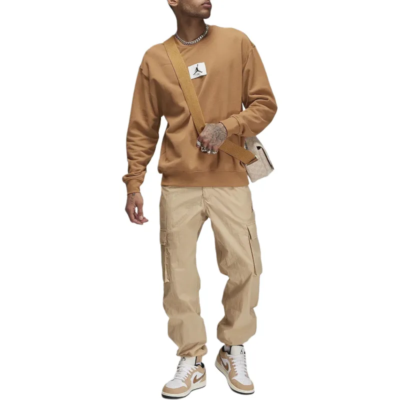 Jordan Flight MVP Knitted Sweatpants Men's Khaki-2