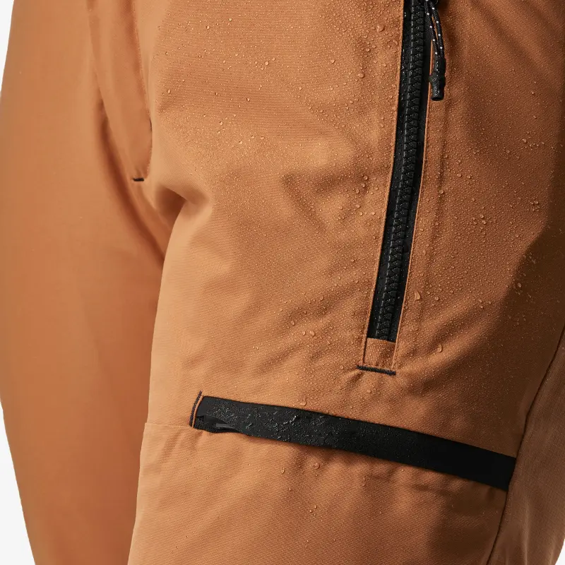 DECATHLON Ski Pants Men's Brown-3