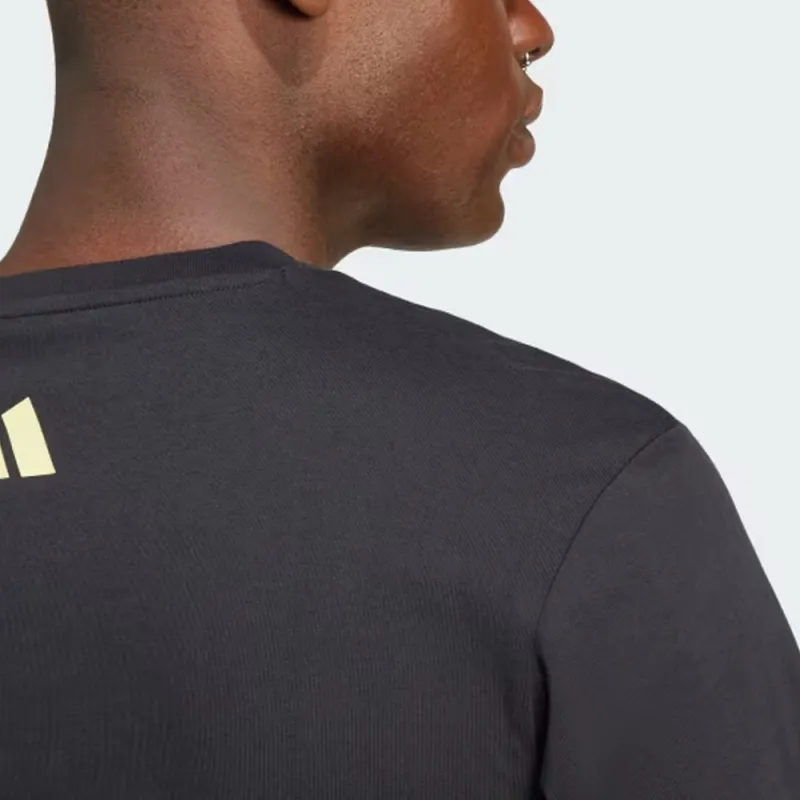 Adidas Free Shipping With AdiClub Lounge Verbiage Graphic Tee-4