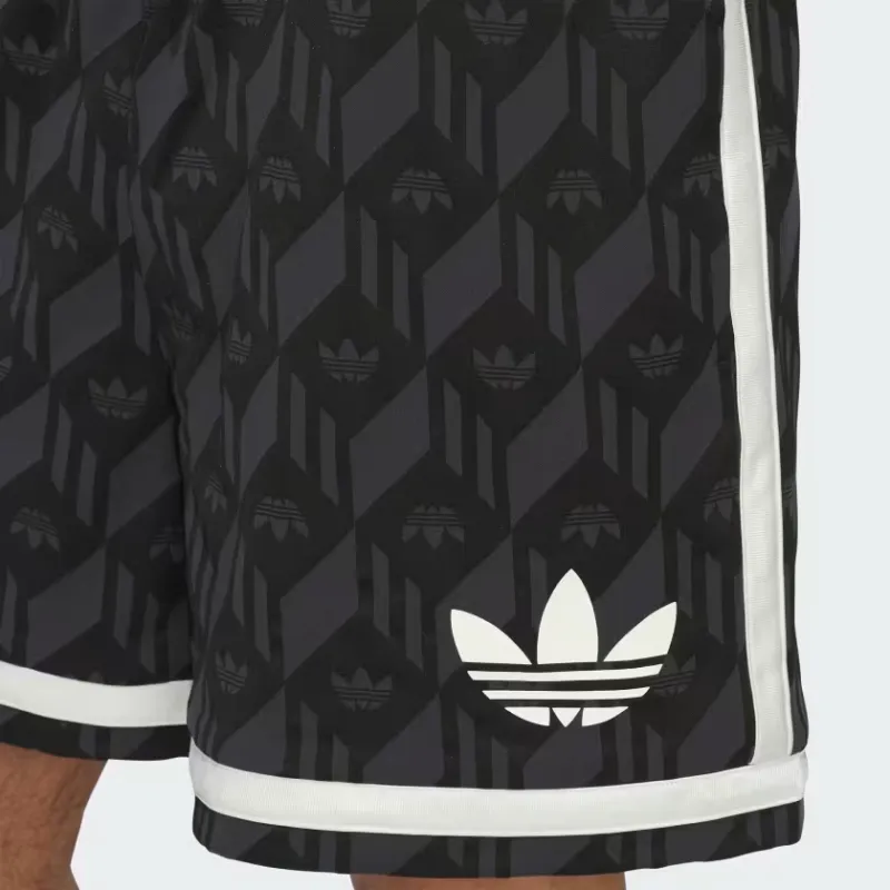 Adidas Originals Trefoil patterned Track Shorts-3
