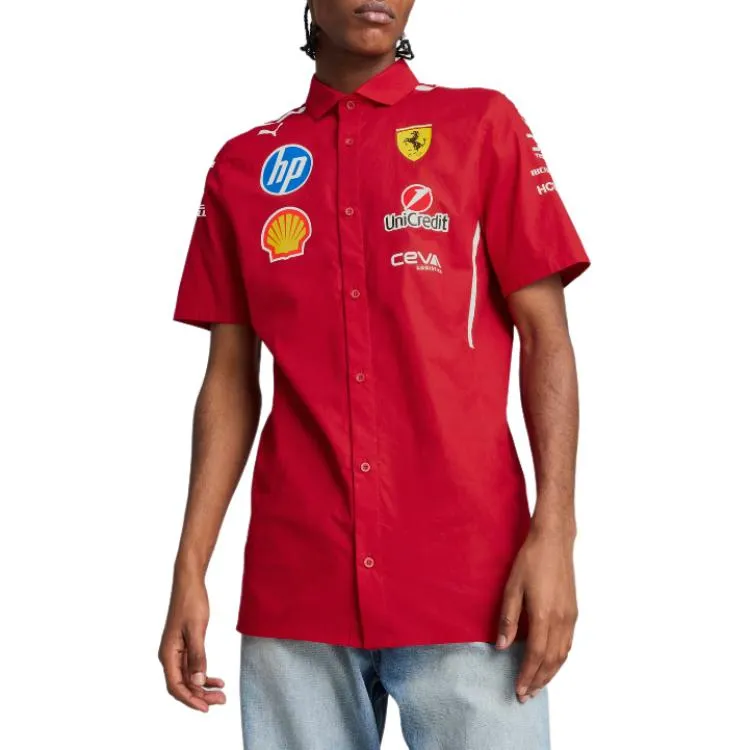 PUMA Playera Scuderia Ferrari Hp 2025 Team Para Hombre-2