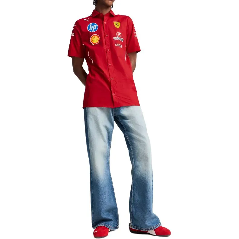 PUMA Playera Scuderia Ferrari Hp 2025 Team Para Hombre-4