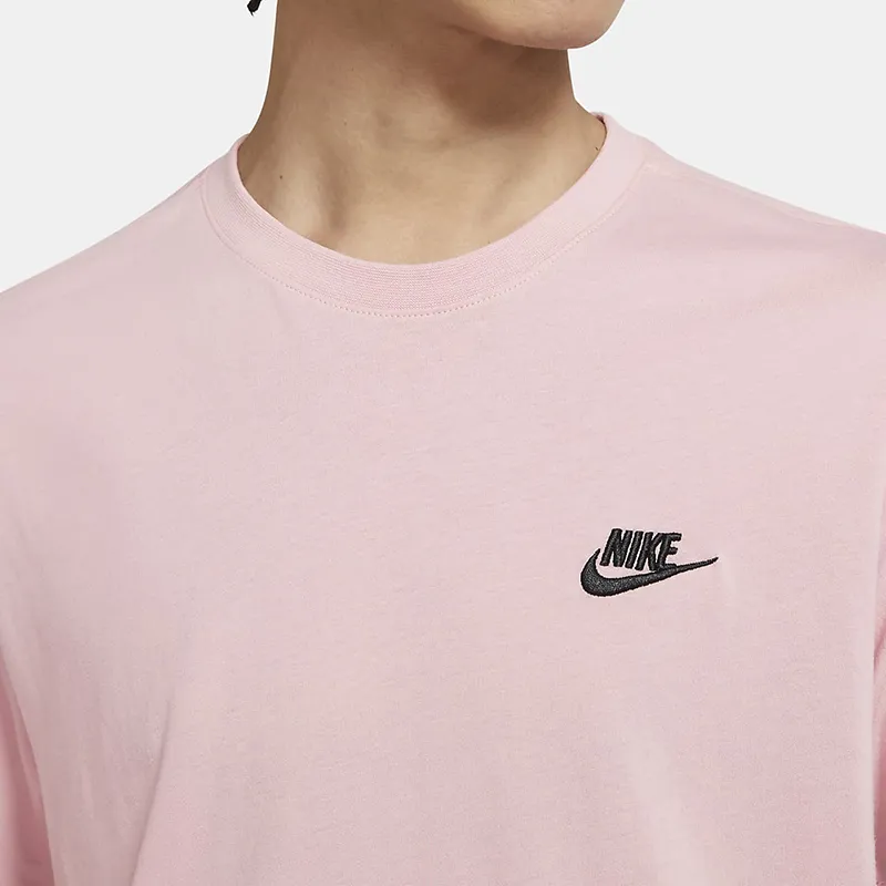 Nike T Shirts Men Pink-2