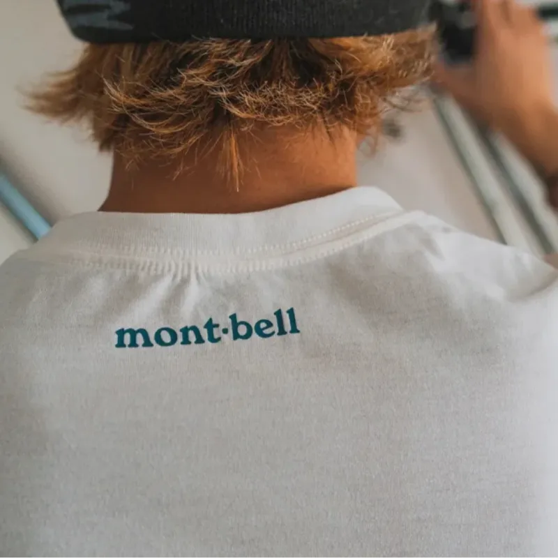MONTBELL T Shirts Unisex WT White-3