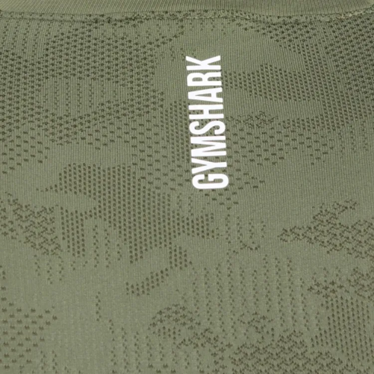GYMSHARK T Shirts Men Green-4