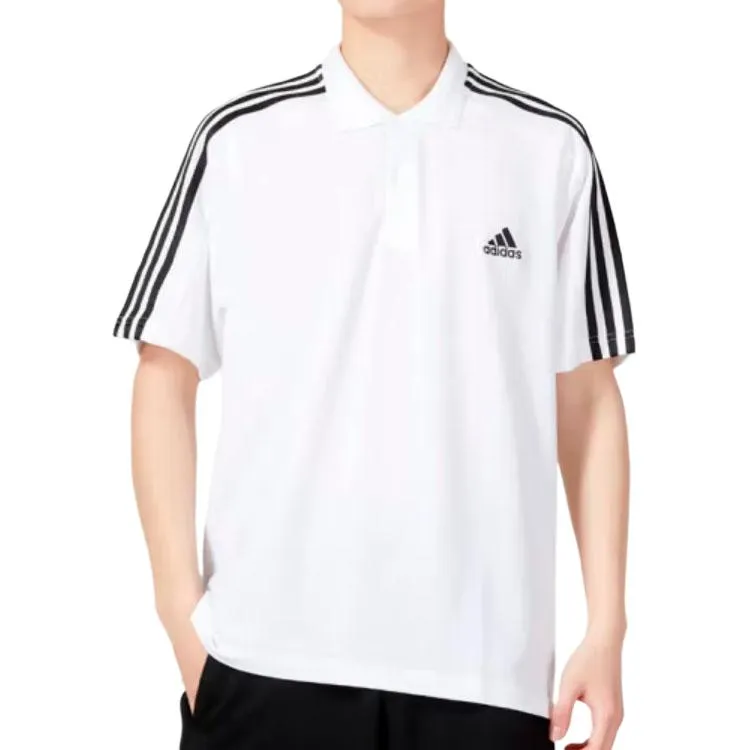 Adidas Clothing Polo Shirt Japan Version Men's White-1