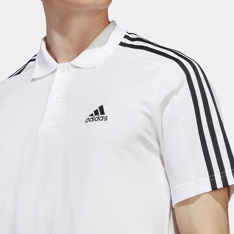 Adidas Clothing Polo Shirt Japan Version Men's White-4