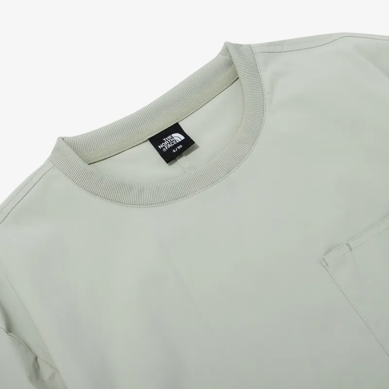 THE NORTH FACE Sweatshirt Unisex Gray Khaki Color-2