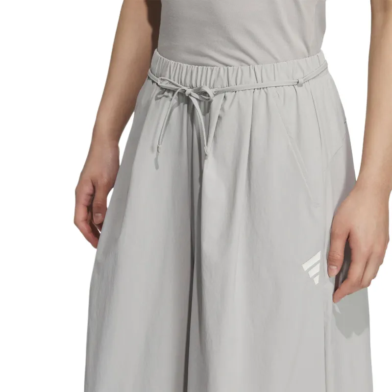 Adidas FOS FUTURE STYLE WOVEN SKIRT Casual Shorts Women's Light Gray-3
