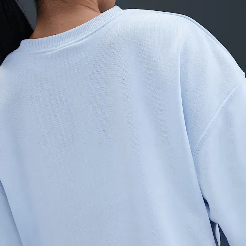 Nike Sportswear Drop Shoulder Sleeve T Shirt Women's Light Blue-4
