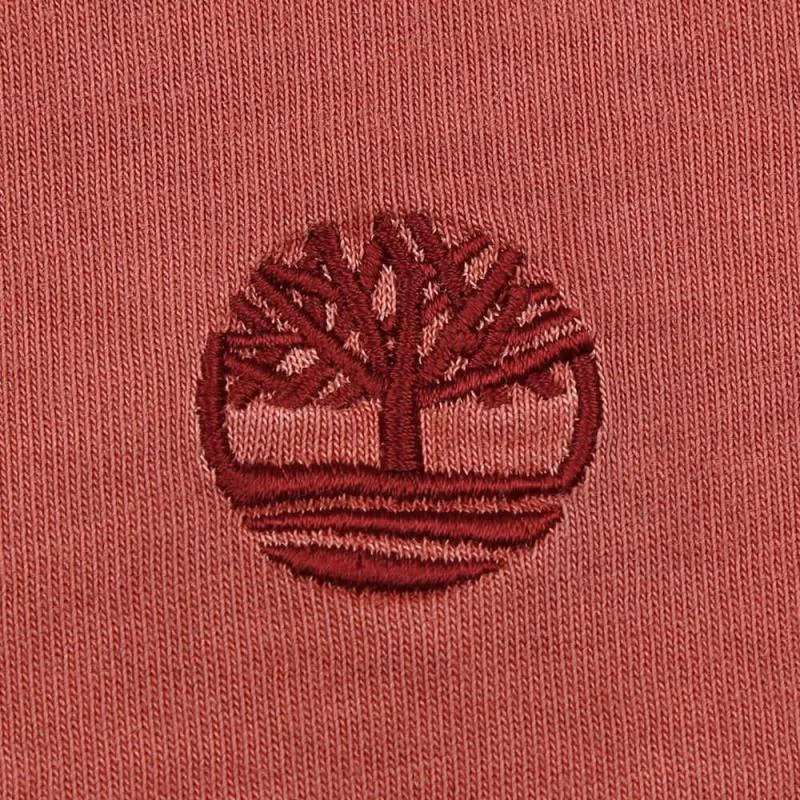 Timberland SS25 T Shirt Men's Brick Red-2
