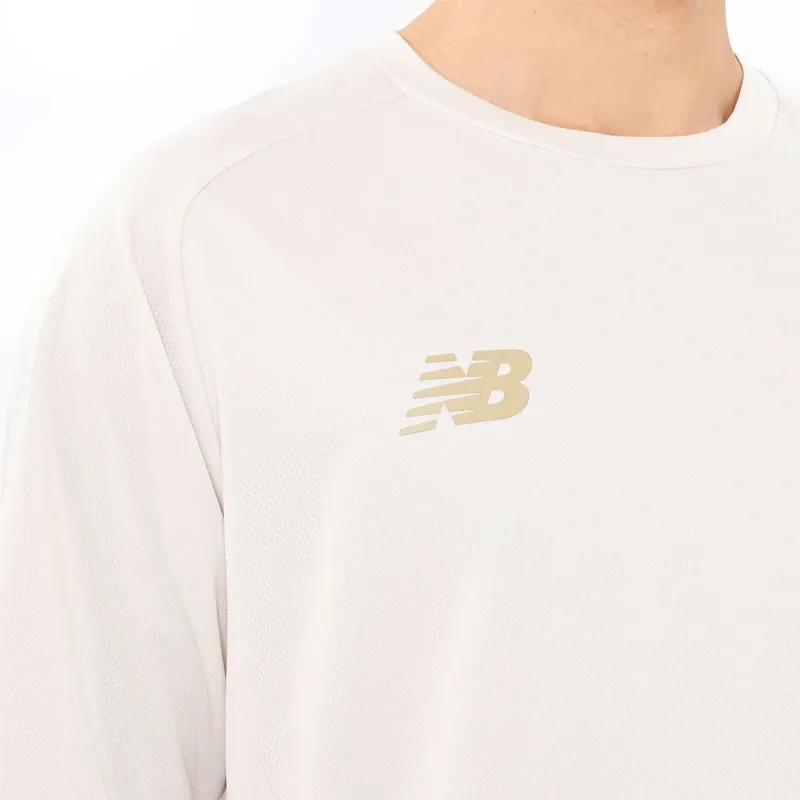 New Balance Fun & Play T Shirt Men's Beige-4