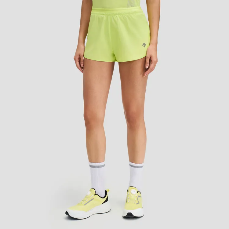 DESCENTE Casual Shorts Women's LM Sunny Lime-2