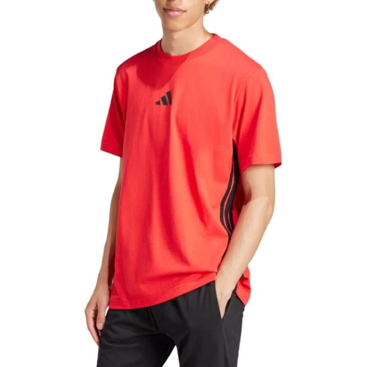 Adidas T Shirt Men's Gemstone Red-3