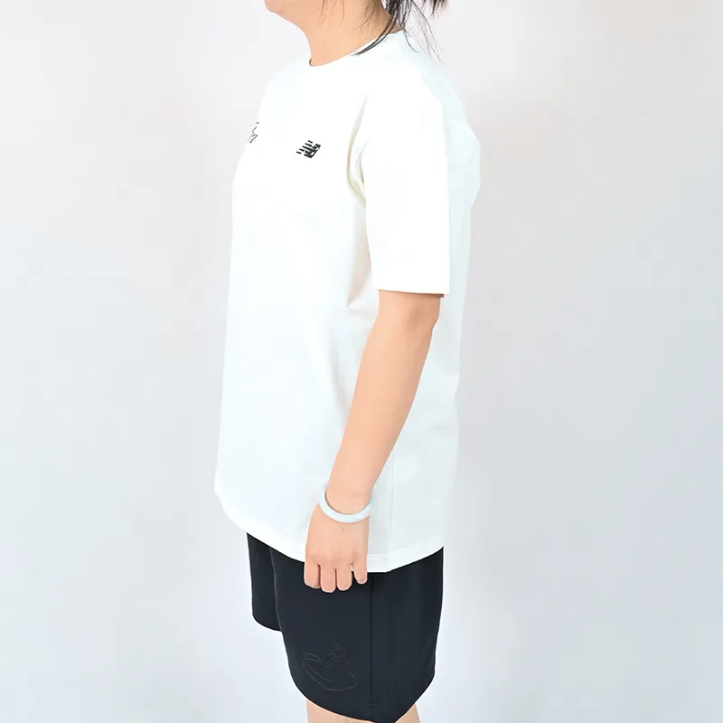 New Balance T Shirt Men's Ivory White-2