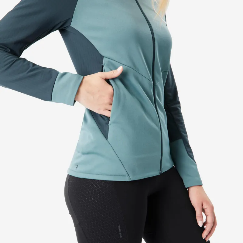 DECATHLON Jackets & Coats Women's Ice Blue Green/Deep Sea Color-3