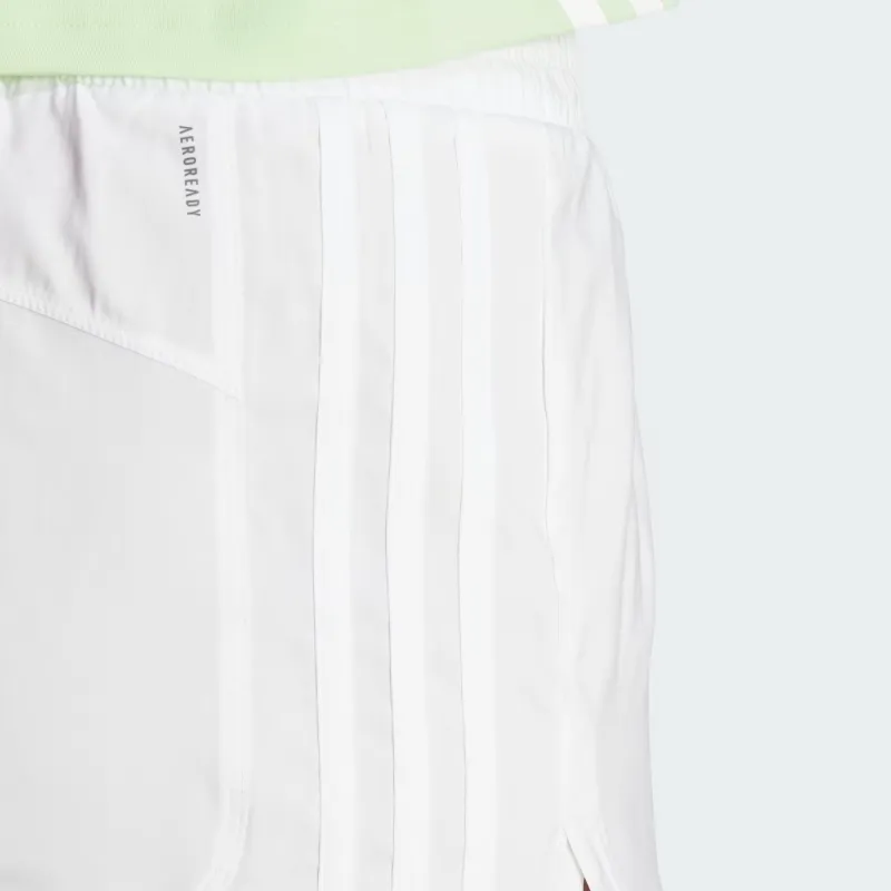 Adidas Free Shipping With AdiClub Pacer Training 3 Stripes Woven High Rise Shorts-3