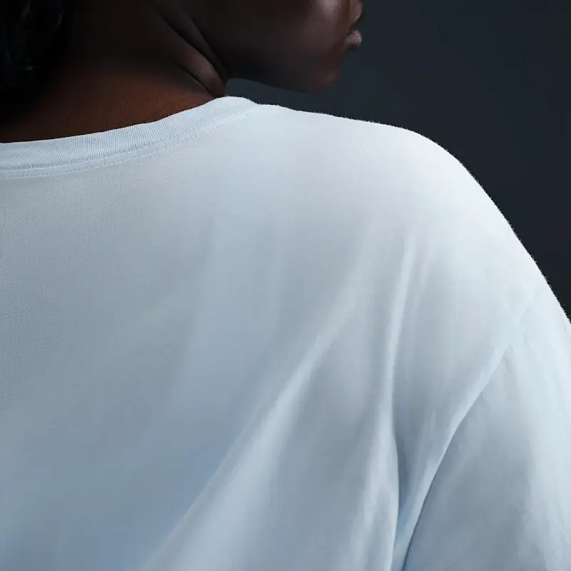 Nike SportswearSwoosh Drop Shoulder Sleeve T Shirt Women's White-3