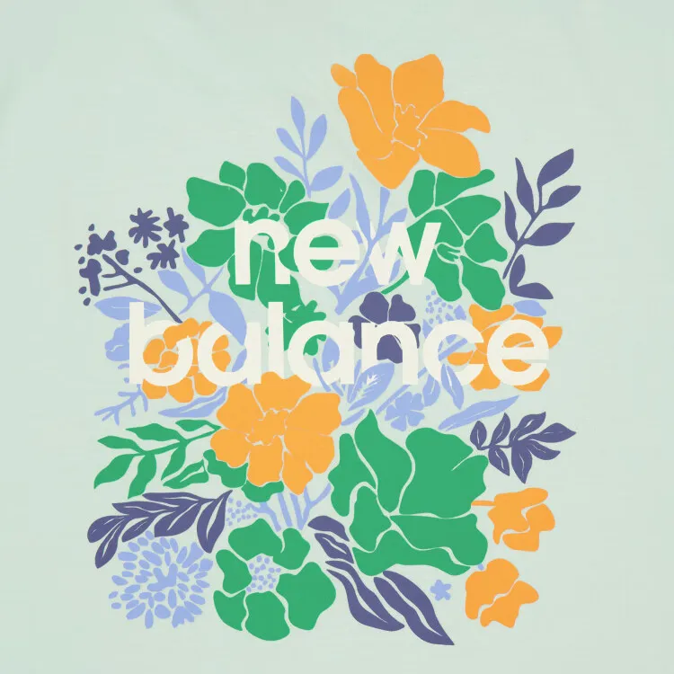 New Balance SS25 T Shirt Women's Green-3