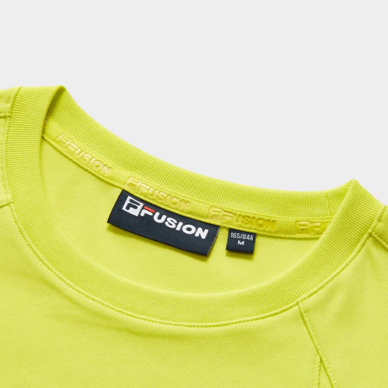FILA FUSION URBAN TECH Regular T Shirt Women's Sulfur Green-2