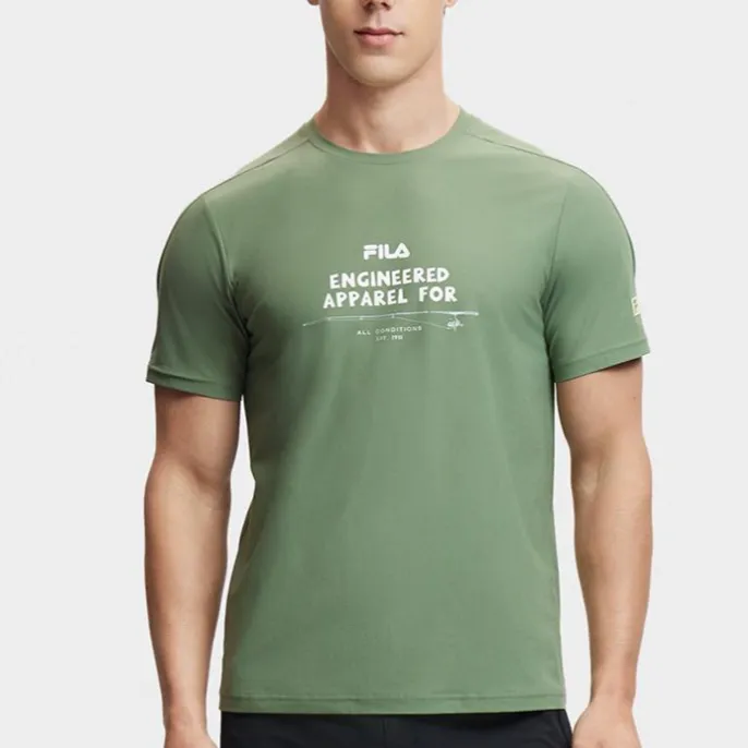 FILA T Shirt Men's Alkaline Green-2
