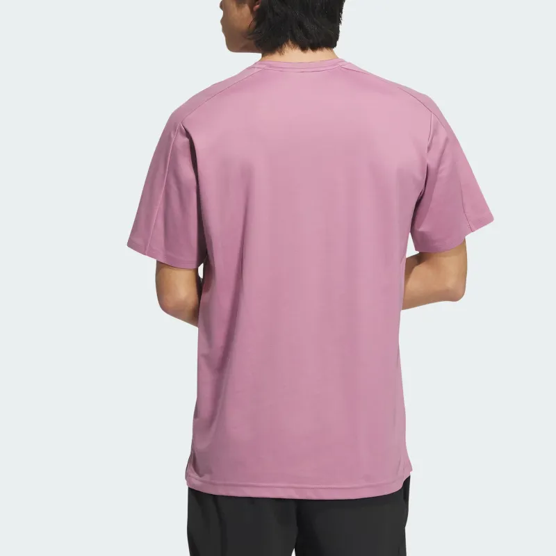 Adidas T Shirt Men's Gray Purple-2