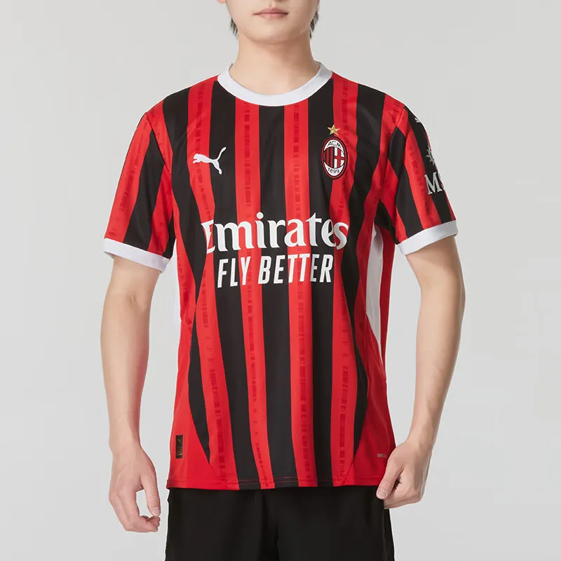 PUMA Jersey Local Réplica Ac Milan 24/25 Para Hombre-1