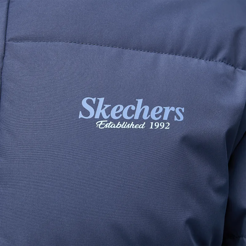 Skechers Sports Alliance Series Down Jacket Unisex Marine Blue-4