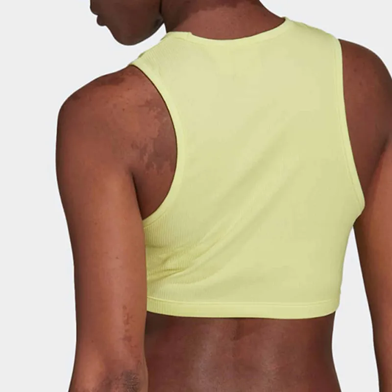 Adidas Originals Sport Vests Women's Yellow Green-2
