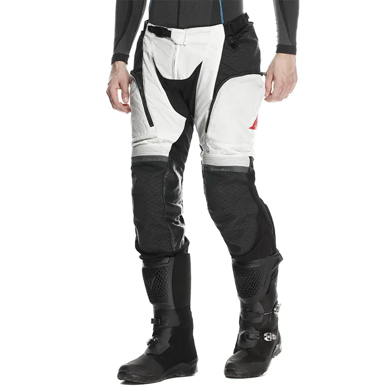 DAINESE Cycling Pants Men's Black/Glacier Gray/Red-2