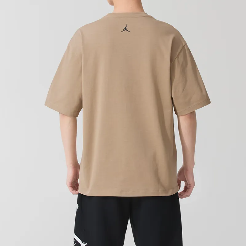 Jordan SS25 T Shirt Men's Khaki-4